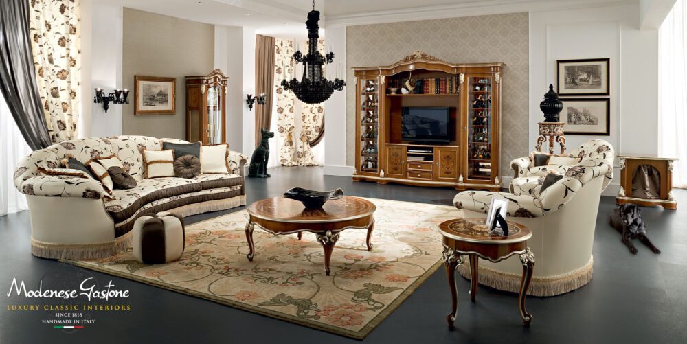 mobilier clasic italian de living