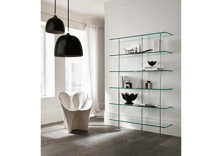 vitrina din sticla pentru living de tonelli design