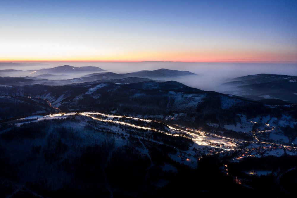 Stațiuni de schi renumite din Polonia Stațiunea montană Szczyrk