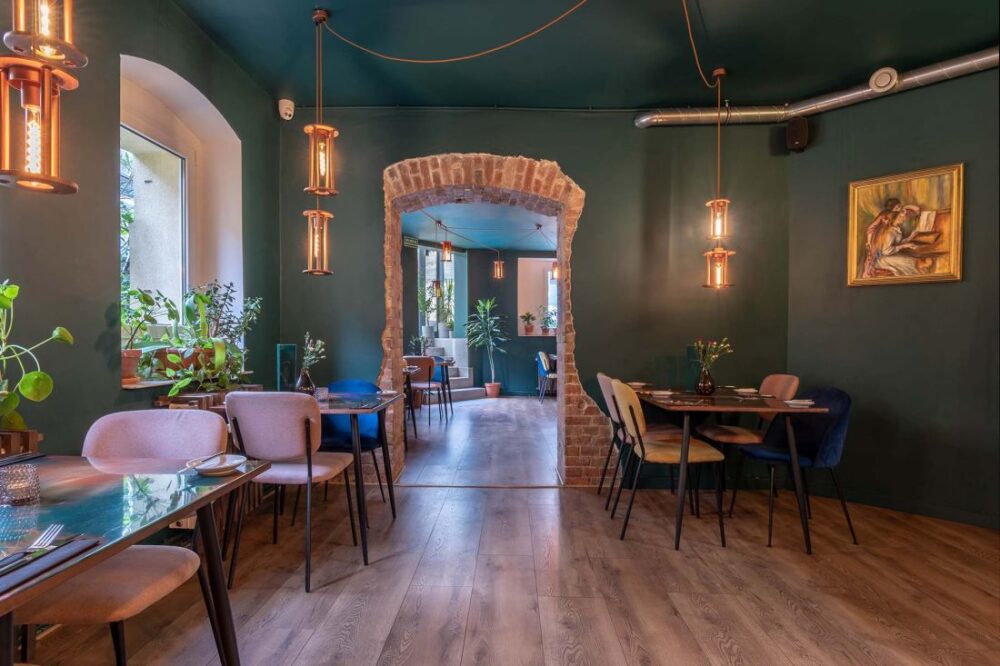 Restaurante de lux în Poznań Nooks Wnetrze