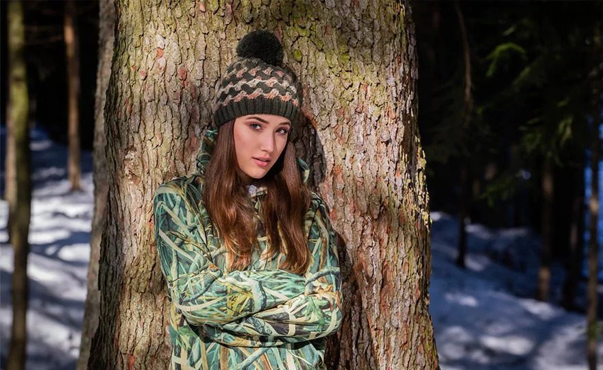 Căciuli de iarnă elegante pentru femei