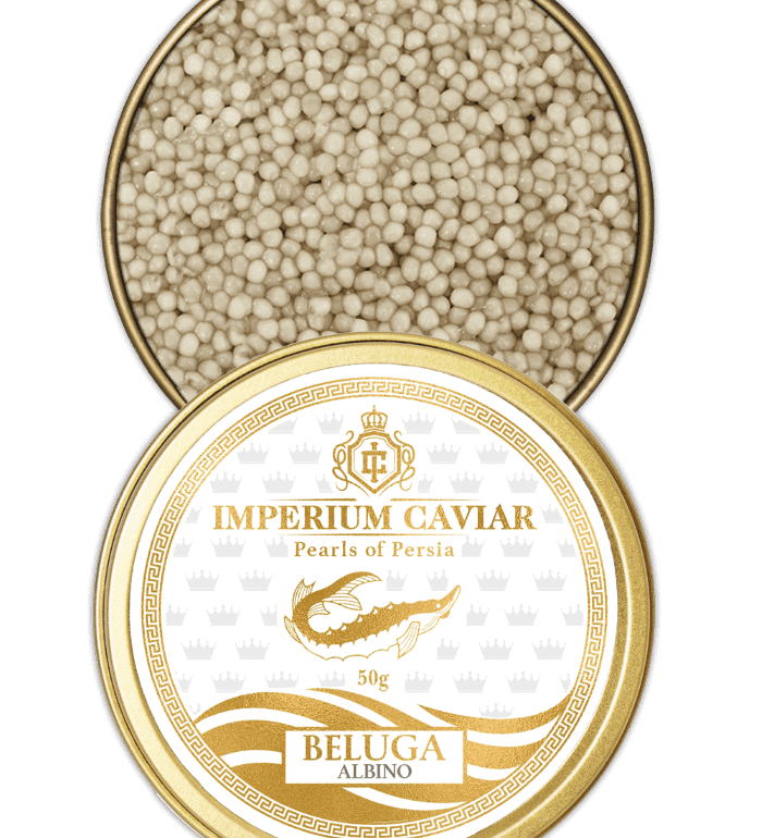 Caviar de belugă albinos, aurul Mării Caspice