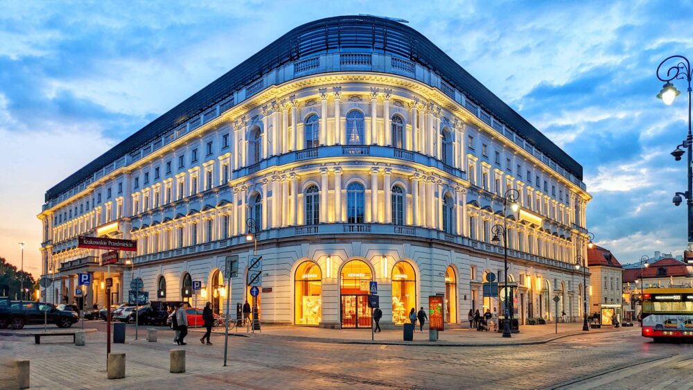 Hoteluri de lux în Varșovia Hotel Europejski