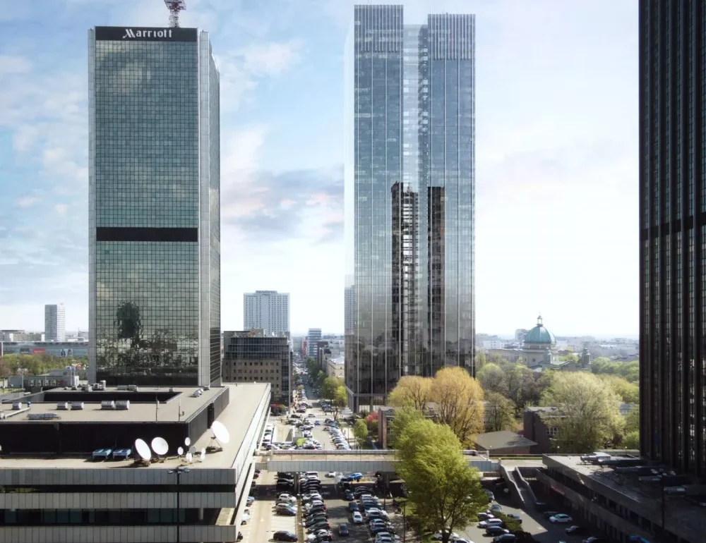 Roma Tower Nou zgârie-nori pe terenul bisericii în centru